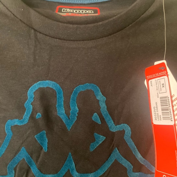 NWT men’s kappa zabiar long sleeve t shirt size x small - Picture 2 of 3
